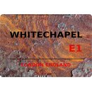 Schild "Whitechapel E1 Steinoptik" 20 x 30 cm