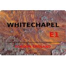 Schild "Whitechapel E1 Steinoptik" 20 x 30 cm 