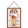 Schild Spruch "How to order a beer around the world, beer please" 20 x 30 cm Blechschild mit Kordel