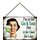 Schild Spruch "Im on the Gin and Tonic Diet, lost 2 days" 20 x 30 cm Blechschild mit Kordel