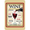 Schild Spruch "Wine from around the world, good wine...