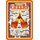Schild Spruch "How to toast cheers around the world, to your health" 20 x 30 cm
