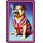 Schild Motiv "Hund mit England Flagge und Zigarre" 20 x 30 cm