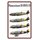 Schild Motiv "Messerschmitt Bf 109 B-12" Flugzeug 20 x 30 cm