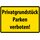 Schild Spruch "Privatgrundstück, Parken verboten" Gelb 20 x 30 cm