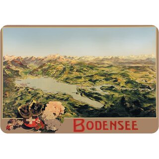 Schild Ort "Bodensee" Landschaft 20 x 30 cm 