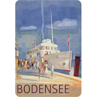 Schild Ort "Bodensee" Schiff 20 x 30 cm 