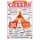 Schild Spruch "How to toast cheers around the world" Bier 20 x 30 cm