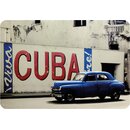 Schild Land "Cuba" Auto 20 x 30 cm 