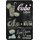 Schild Cocktailrezept "Cuba Libre, Coke Rum and lime juice, ice" 20 x 30 cm