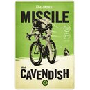 Schild Spruch The Manx missile, Mark Cavendish Fahrrad 20...