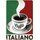 Schild Spruch "Caffé Italiano" 20 x 30 cm