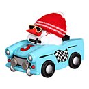 Kugelräucherfigur "Cool-Man im Trabi" ca....