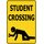 Schild Spruch "Student Crossing" Bier 20 x 30 cm