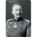 Schild Portrait "Kaiser Friedrich Wilhelm Victor...