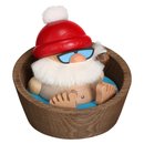 Kugelräucherfigur "Nikolaus Karl im Pool"...