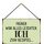 Schild Spruch "Früher war alles leichter, ich zum Beispiel" 20 x 30 cm Blechschild mit Kordel