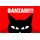 Schild Spruch "Banzaii!!!" 20 x 30 cm