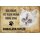 Schild Spruch "kein Heim Himalaya Katze" 20 x 30 cm