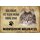 Schild Spruch "kein Heim Norwegische Waldkatze" 20 x 30 cm 