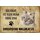 Schild Spruch "kein Heim Sibierische Waldkatze" 20 x 30 cm