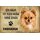Schild Spruch "Haus kein Heim ohne Chihuahua" Hund 20 x 30 cm 