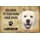 Schild Spruch "Haus kein Heim ohne Labrador" Hund 20 x 30 cm 