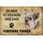Schild Spruch "Haus kein Heim ohne Yorkshire Terrier" Hund 20 x 30 cm 