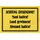 Schild Spruch "Achtung Zickenzone, Abstand Maul halten" 20 x 30 cm