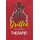 Schild Spruch "Grillen ist meine Therapie" 20 x 30 cm