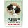 Schild Spruch "In diesem Haus wacht ein Pekinese" Hund 20 x 30 cm
