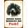 Schild Spruch "Dieses Haus bewacht ein Pudel" Hund 20 x 30 cm