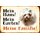 Schild Spruch "Mein Haus, Garten, Familie" Malteser Hund 20 x 30 cm