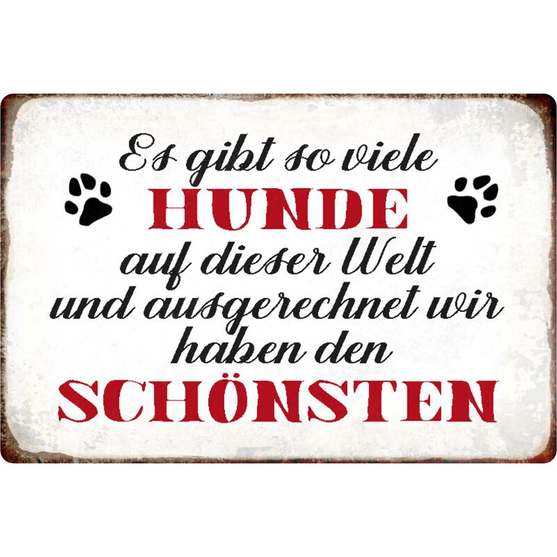Hunde Schilder Spruche
