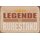 Schild Spruch "Legende im Ruhestand" 20 x 30 cm