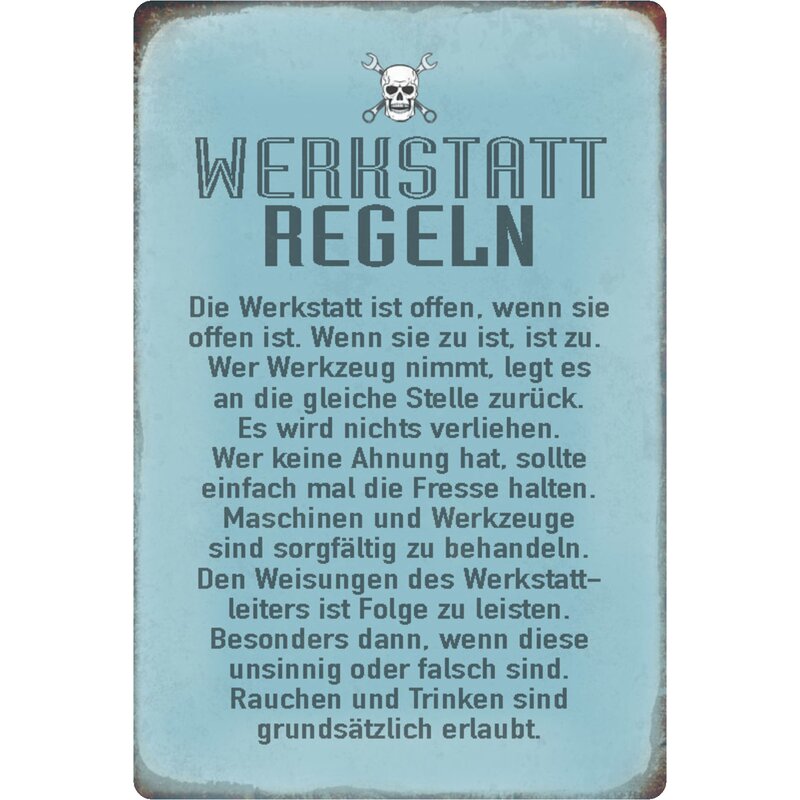 Warnschild „Beware Of Freret“ – 20 X 30 Cm, Aluminium, Vintage, Wetterfest, Für Innen & Außen
