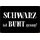 Schild Spruch "Schwarz ist Bunt genug" 20 x 30 cm