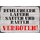 Schild Spruch "Rumlungern, lauern, saufen, rauchen verboten" 20 x 30 cm