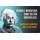 Schild Spruch "Geniale Menschen selten ordentlich" Einstein blau 20 x 30 cm 