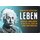 Schild Spruch "glückliches Leben, knüpfe an Ziel" Einstein blau 20 x 30 cm