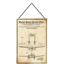 Schild Motiv "Flugzeug Design Airplane 1936...