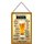 Schild Spruch "How to order a beer around the world" 20 x 30 cm Blechschild mit Kordel