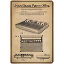 Schild Motiv "Spielekonsole Design game control...