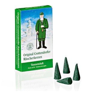 Crottendorfer Räucherkerzen "Tannenduft" 24 Stück im Pack