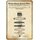 Schild Motiv "Zigarre, Design cigar, Farias Mexico 1887" 20 x 30 cm