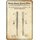Schild Motiv "Schläger, Design base-ball bat, Mccoy" 20 x 30 cm