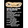 Schild Spruch "Rules dating my daughter, job hurt lie" 20 x 30 cm