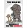 Schild Spruch "You walk me animally on the cookie" 20 x 30 cm