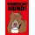 Schild Spruch "Vorsicht Hund" rot 20 x 30 cm