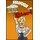 Schild Spruch "Hurra Bier" braun 20 x 30 cm